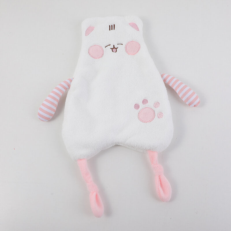 Asciugamano con pecora baa baa al limone - rosa