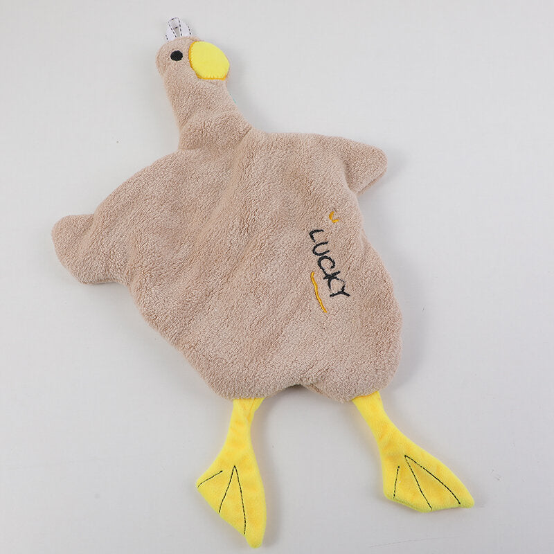 Asciugamano a fumetti Ducky - cachi