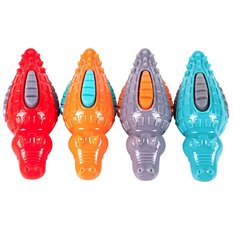 Giocattolo a forma di coccodrillo