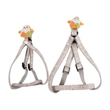 Pettorina e guinzaglio da 1,5 cm del pinguino dei cartoni animati