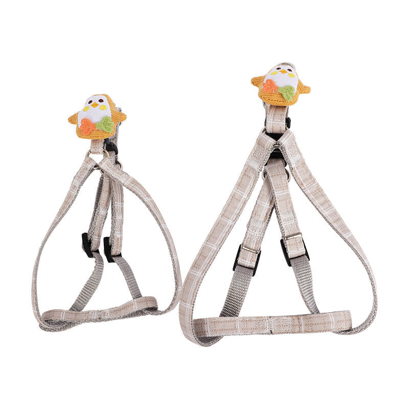 Pettorina e guinzaglio da 1,5 cm del pinguino dei cartoni animati