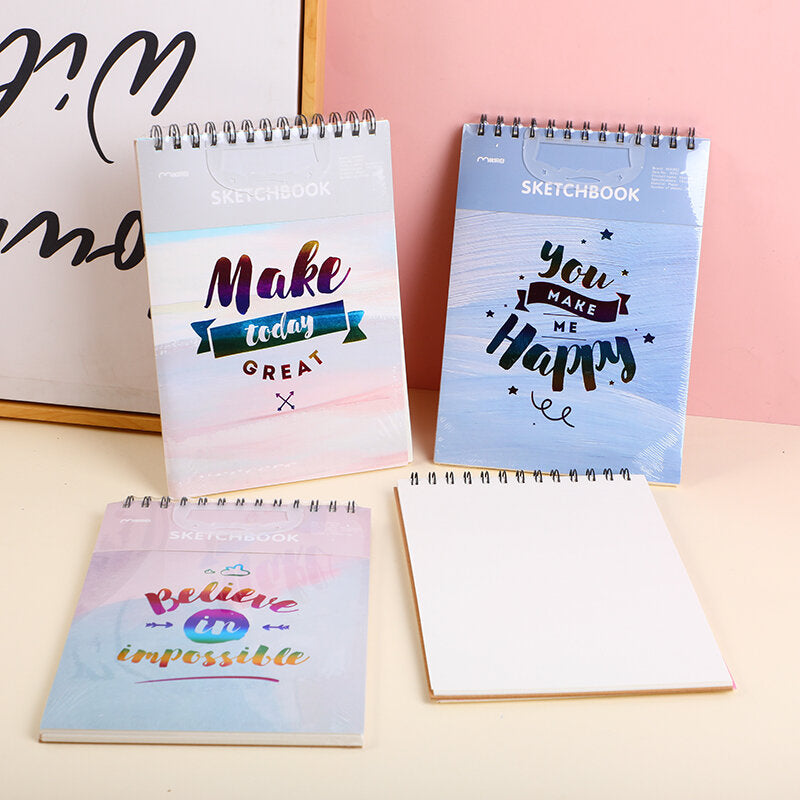 Libro di schizzi del gelato alla crema B5