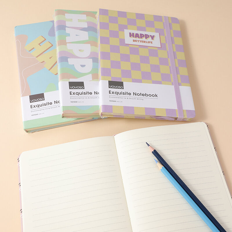 Taro paste bobo quaderno con coditina rigida A5