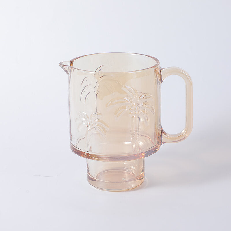 Tazza in vetro serie albero di cocco-600ml