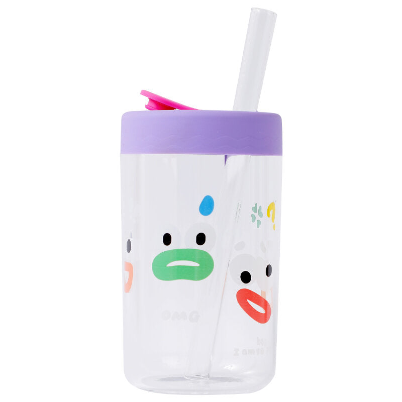 Bella coppa in vetro serie bocca grande