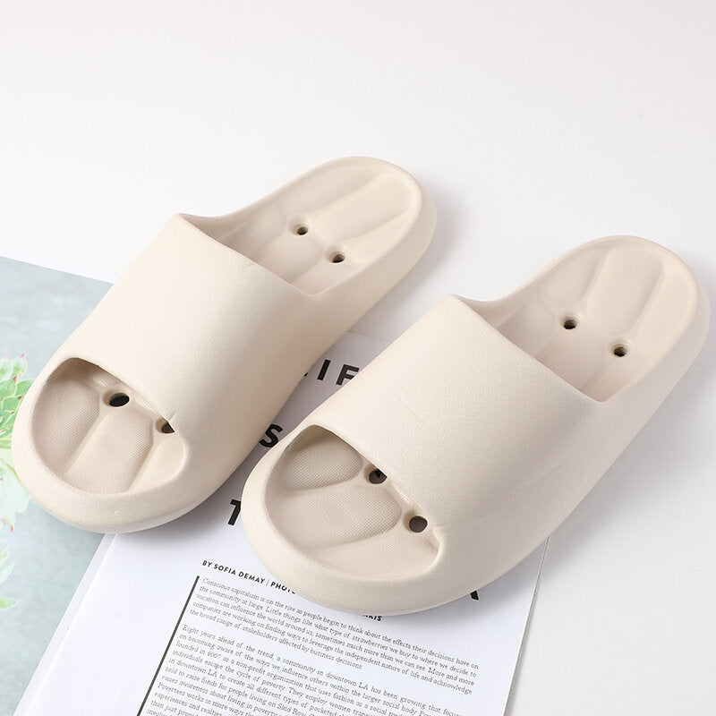 Pea Pantofole da bagno da uomo cachi chiaro 42-43