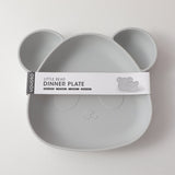 Piatto da pranzo a forma di orsetto - grigio