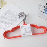 Appendino per bambini rivestito in pvc - 12 pezzi-arancione