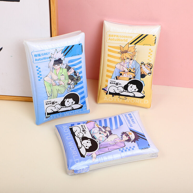 Quaderno per riposini AOTU World-Decompression A5 con pagine interne colorate