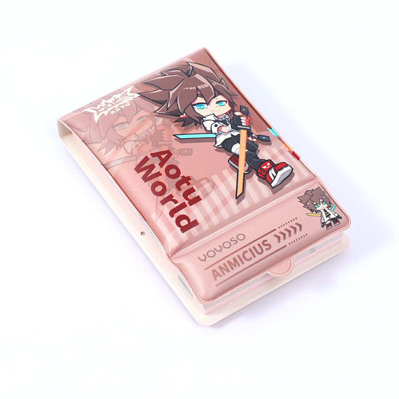 Mini-taccuino di decompressione AOTU World-Standing con pagine interne color specchio