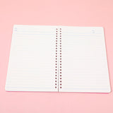 Sakura YOYO serie coniglio - quaderno a bobina con coditina morbida A5