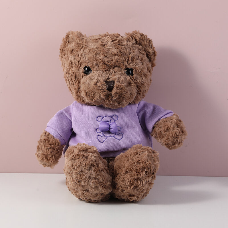 Bambola orso bruno-55cm (occhi di plastica)