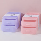 Contenitore a doppio cassetto