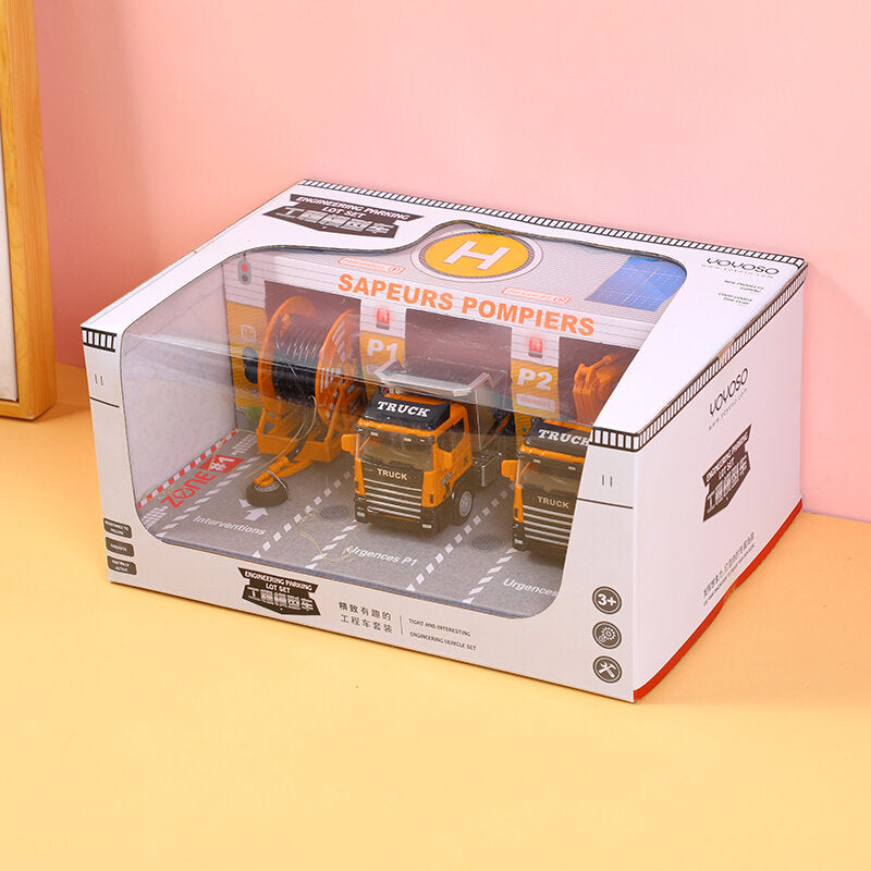 Set di parcheggi per l'ingegneria