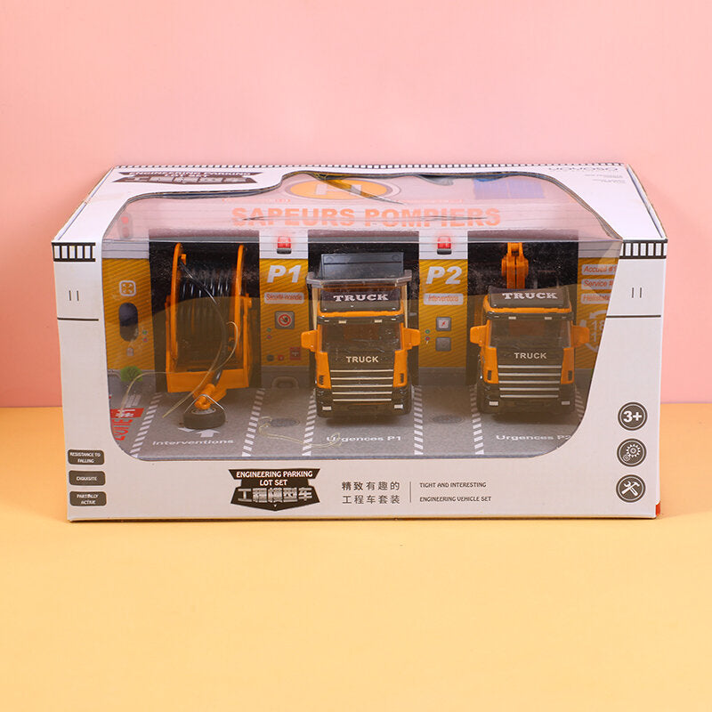 Set di parcheggi per l'ingegneria