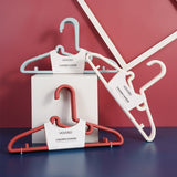 Gruccia stile nordico lavata per bambini 5 pezzi - rosso