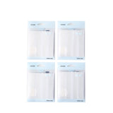 Tracolla a quattro foglie in rilievo - 2 coppie