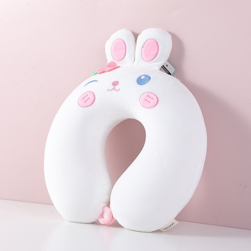 Cuscino a forma di U in cotone memory della serie Sakura YOYO rabbit