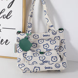 Borsa a tracolla grande con tasca a forma di orso