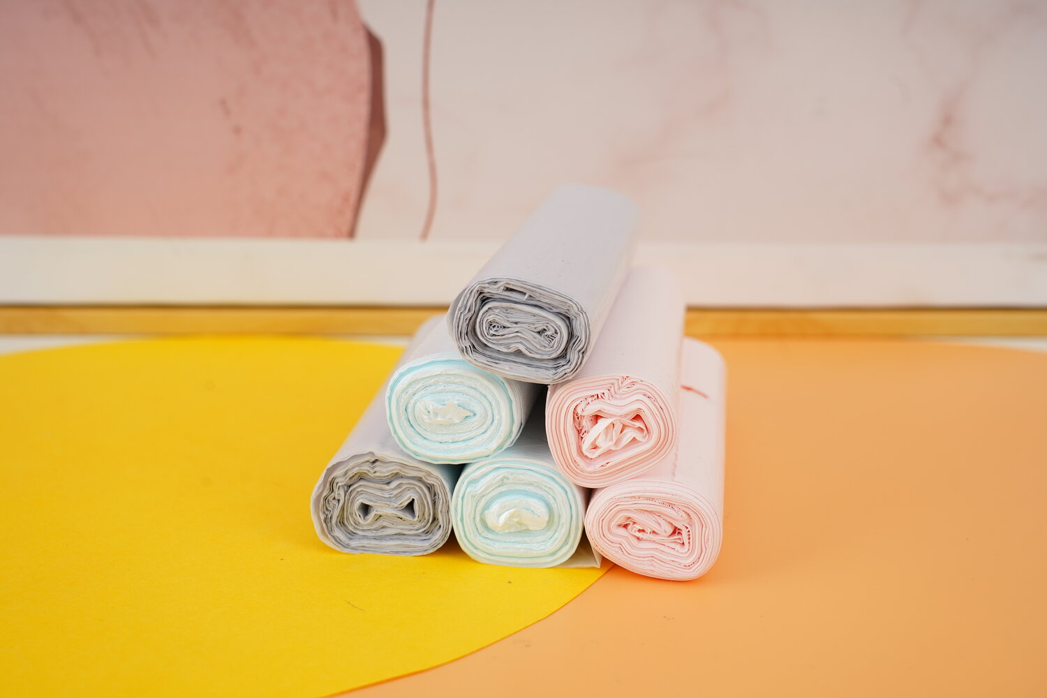 Sacchetto della spazzatura di macarons - 6 PCS