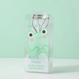 Arricciatore di ciglia a forma di artiglio per gatto confezionato in scatola