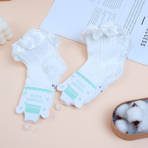 Calzini in pizzo a nastro Calzini per bambini - L 2 paia set