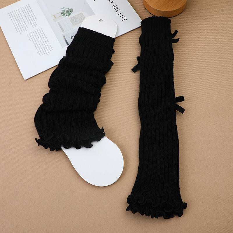 Calzini Love Butterfly al polpaccio - neri