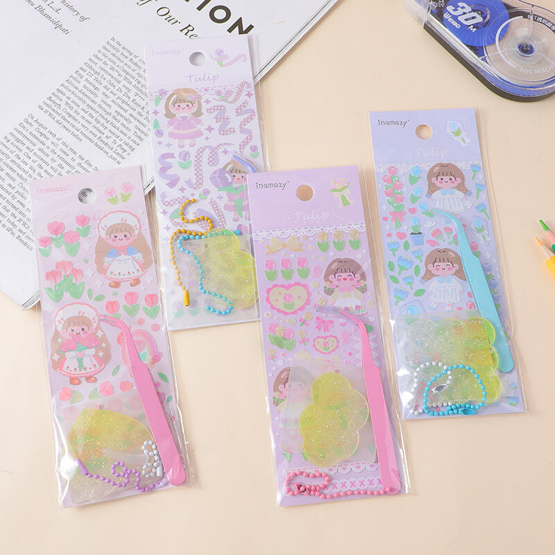 Serie sorpresa illimitata - set di biglietti da visita con marmellata di die croccanti