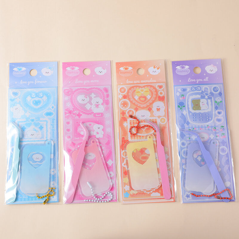 Serie sorpresa illimitata-set di carte goo con cornice melone