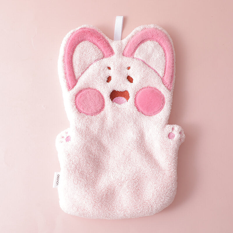 Asciugamano assorbente di mani dell'orso Dudù