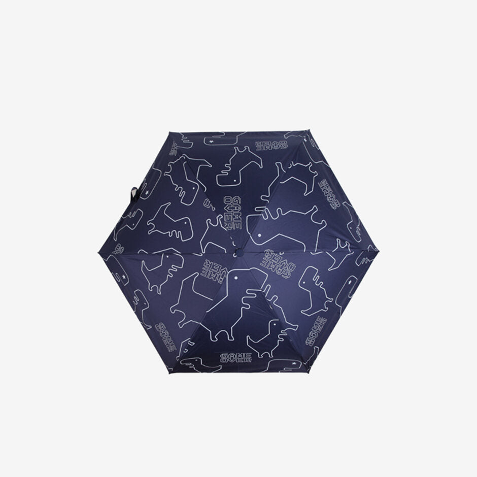 Parasole leggero dinosauro a cinque falde