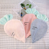 Asciugamano con carota