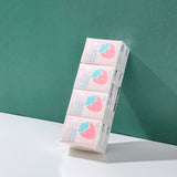 Fazzoletti di carta in pasta di legno grezza in confezione da 8 pezzi