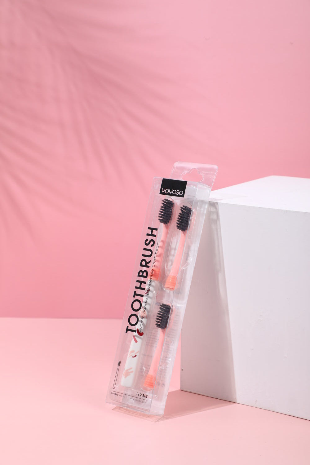 Set di spazzolini a setole sottili sostituibili 1+2