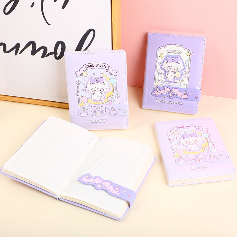 Molly star dream fantasy PU taccuino con fibbia magnetica 36K