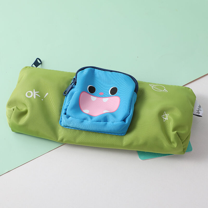 Little monster UP2 borsa portamatite trapezoidale rovesciata con tasca -L– 1 pezzo