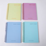 Quaderno a bobina in silicone con caramelle arcobaleno B6