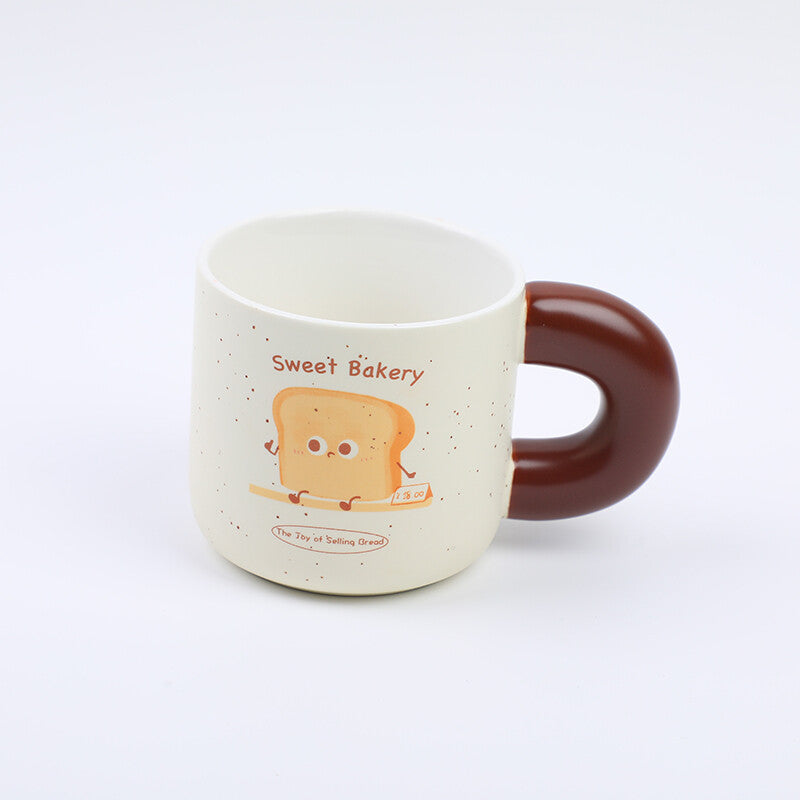 Tazza con motivo pane-380ml