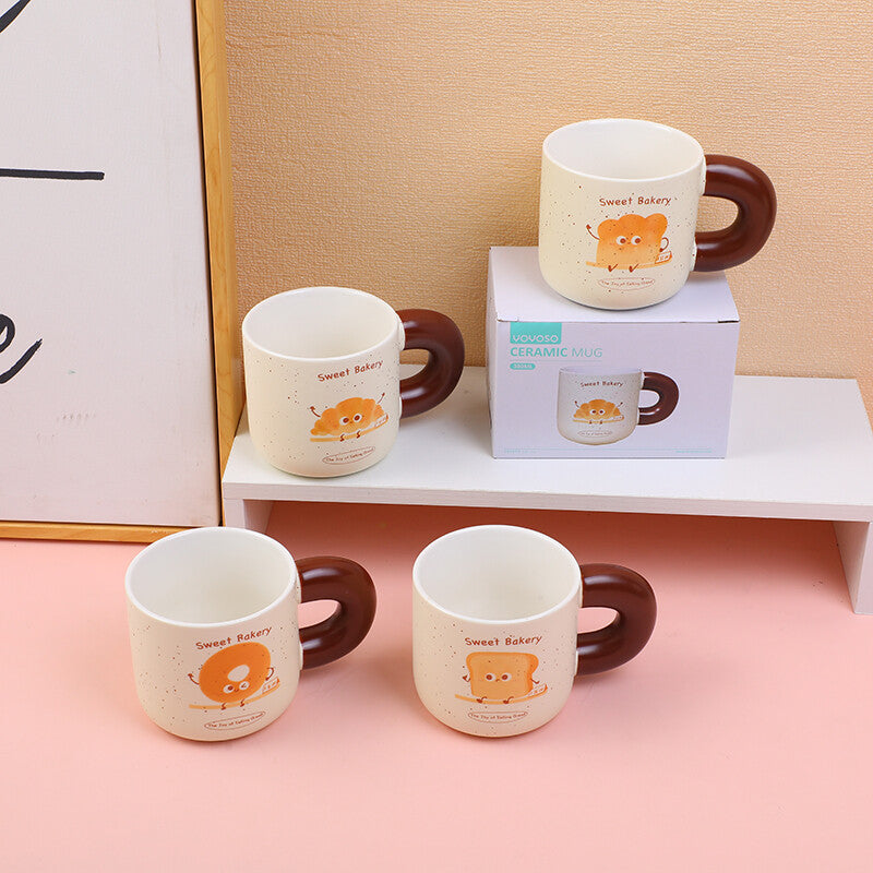 Tazza con motivo pane-380ml