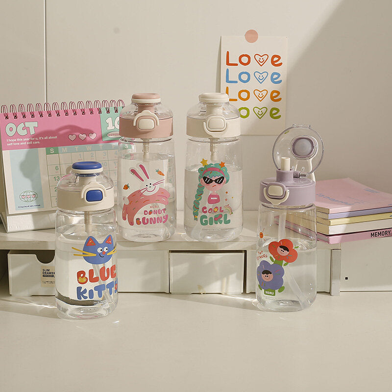 Bicchiere di plastica con motivo divertente-700ml