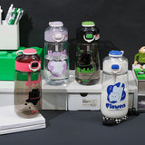 Borraccia di plastica a forma di animale carino - 700 ml