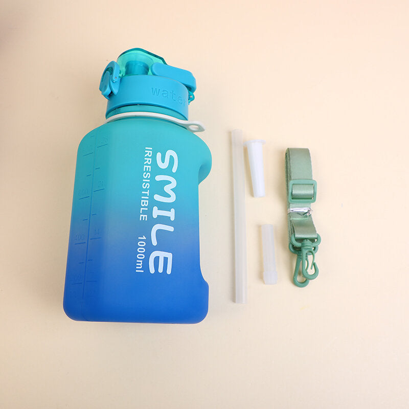 Bicchiere di plastica portatile di grande capacità-1L