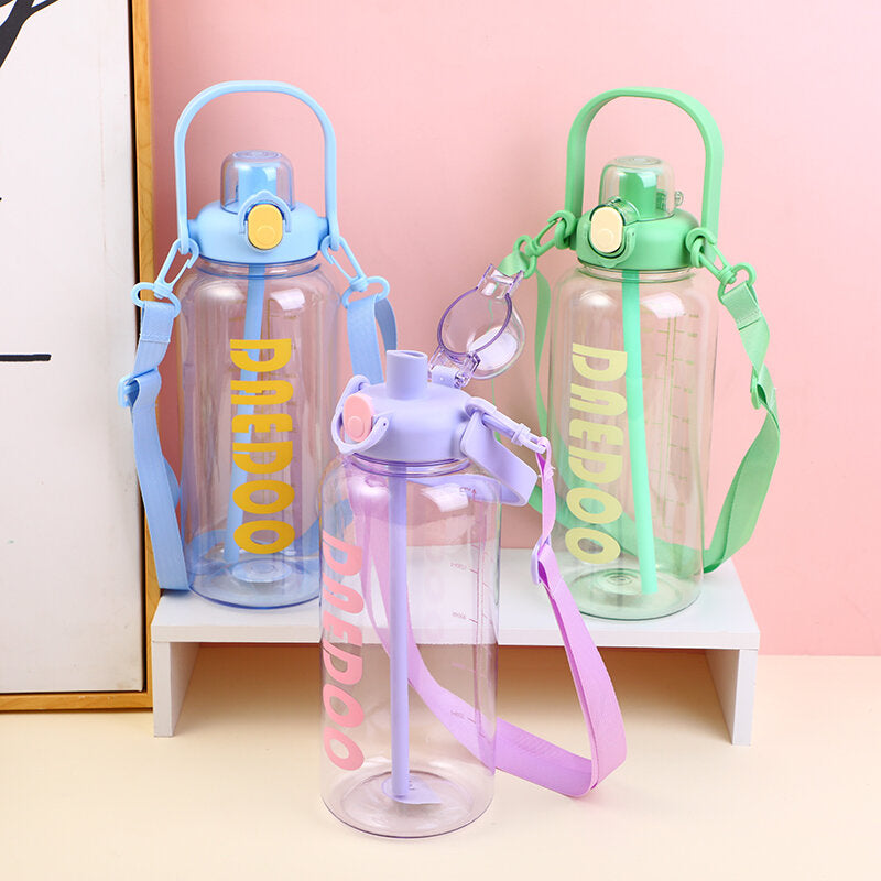 Borraccia di plastica portatile di grande capacità - 2L