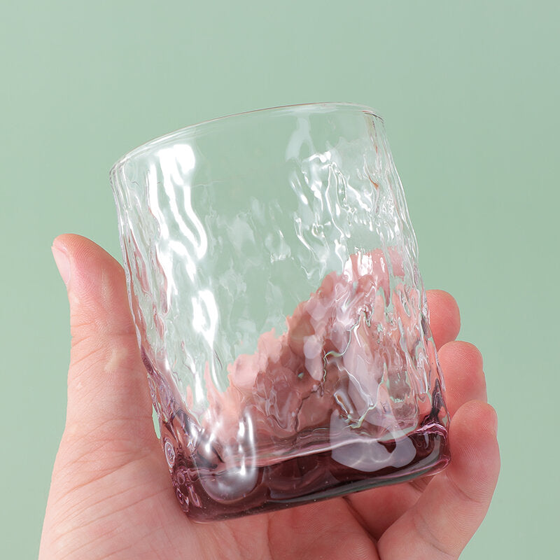 Fondo colorato corteccia texture vetro tazza-260ml