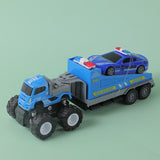 Carro attrezzi di soccorso a quattro ruote motrici in lega inerziale, compresa l'auto della polizia 350