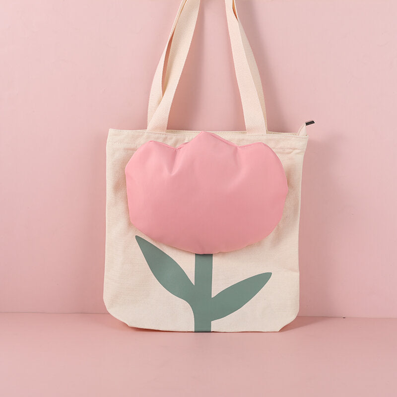 Borsa a tracolla Sweet tulip, rosa