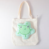 Borsa a tracolla Healing cartoon - verde