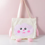 Borsa a tracolla emoji rosa