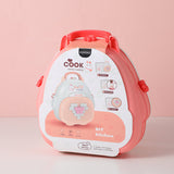 Role-paly cucina cucina morphing blocchi di costruzione zaino 3 in 1- tema coniglio carino