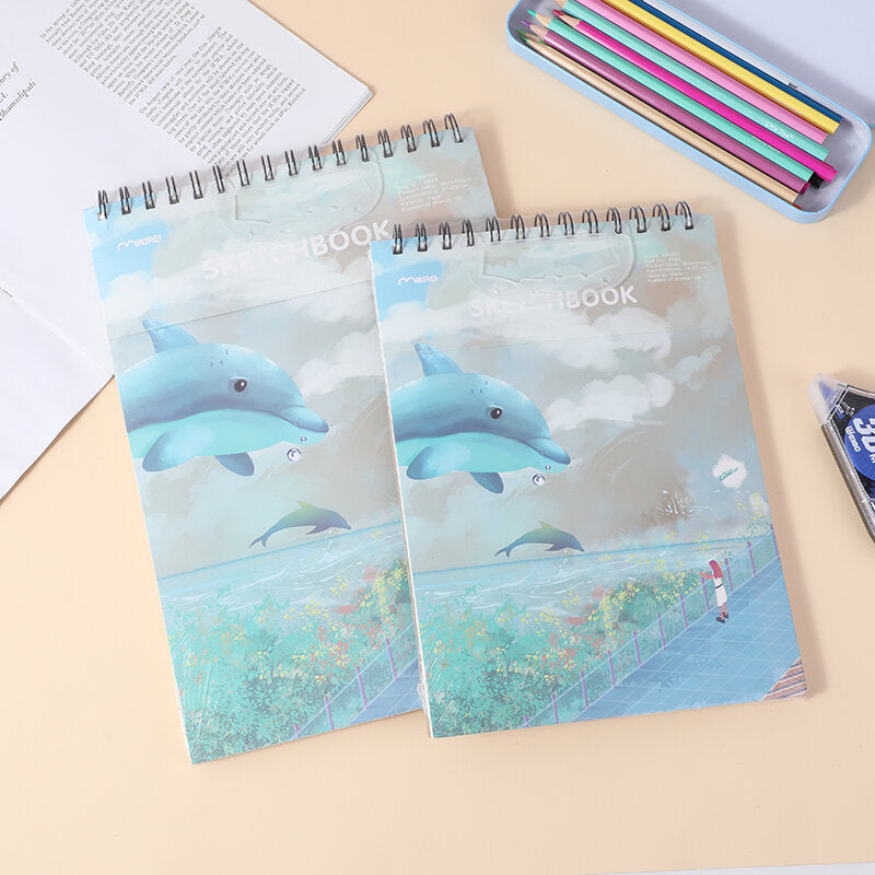 Libro di schizzi del mondo dei sogni per bambini A4